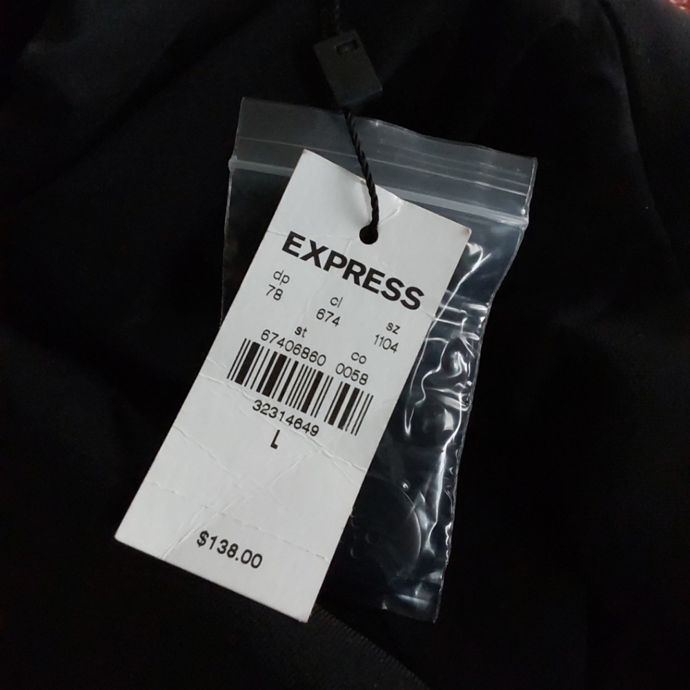 The Express Cropped Suit 1‎ Button Jacket in Women's Size Large - Picture 3 of 3